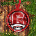 Cornell Big Red Circle Aluminium Custom Ornament 2 Side Trending New Arrivals H52912 ETUG311023