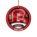 Cornell Big Red Circle Aluminium Custom Ornament 2 Side Trending New Arrivals H52912 ETUG311023