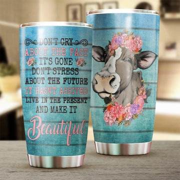 Cow Tumbler, Gift for Farmers, Cow Lovers, Chicken Lovers - TB326PA - BMGifts (formerly Best Memorial Gifts)