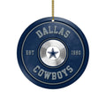 Dallas Cowboys Fitness Circle Aluminium Ornament 2 Side Trending New Arrivals H52883 ETUG311023
