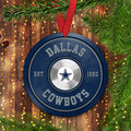 Dallas Cowboys Fitness Circle Aluminium Ornament 2 Side Trending New Arrivals H52883 ETUG311023