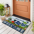 Dallas Cowboys Football Team Doormat Personalized Your Family Name, Sport And Grinch Doormat, Football Lovers Gifts, Home Decorations ETHY-53152