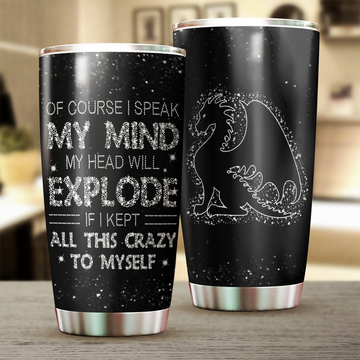 Dragon Tumbler, Gift for Dragon Lovers 20 OZ Car Mug