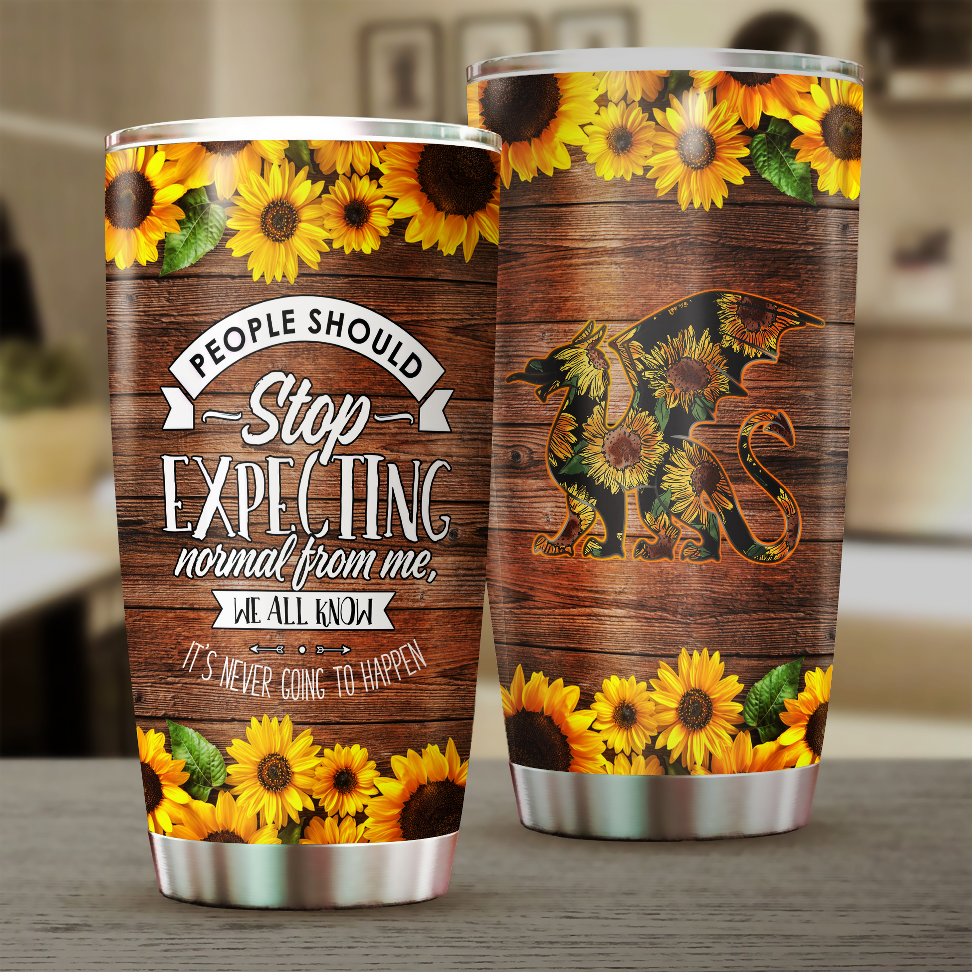 Dragon Tumbler, Gift for Dragon Lovers 20 OZ car mug cup