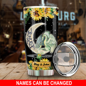 Personalized Dragon Tumbler, Personalized Gift for Dragon Lovers