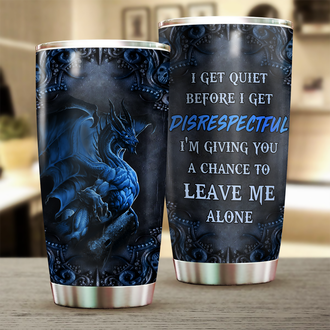 Dragon Tumbler, Gift for Dragon Lovers 20 OZ Car Mug