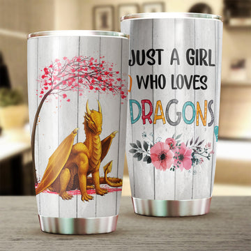 Dragon Tumbler, Gift for Dragon Lovers - TB013PA06