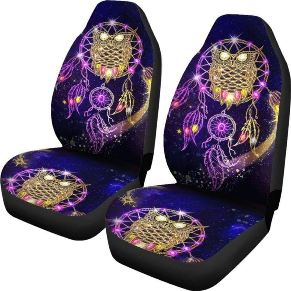 Dream Catcher Owl Car Seat Covers Car Decoration