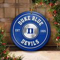 Duke Blue Devils Fitness Circle Aluminium Ornament 2 Side Trending New Arrivals H52883 ETUG311023