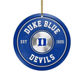 Duke Blue Devils Fitness Circle Aluminium Ornament 2 Side Trending New Arrivals H52883 ETUG311023