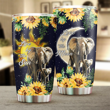 Elephant Tumbler, Gift for Elephant Lovers - TB293PA 