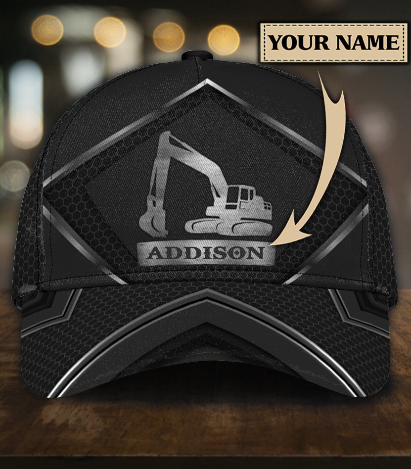 Personalized Excavator Classic Cap - CP954PS - BMGifts