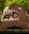 Personalized Farmer Classic Cap, Personalized Gift for Farmers, Cow Lovers, Chicken Lovers - CP338PS - BMGifts