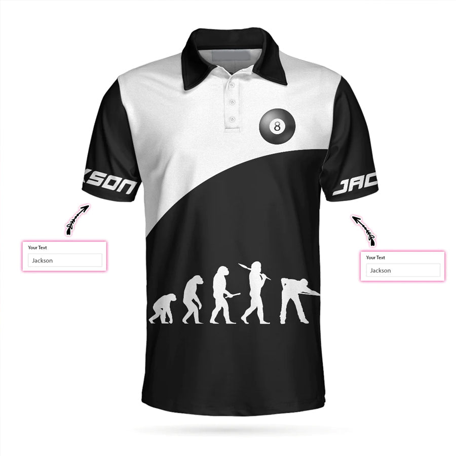 Just The Tip I Promise Billiards Custom Polo Shirt, Personalized Billiards Polo Shirt Design