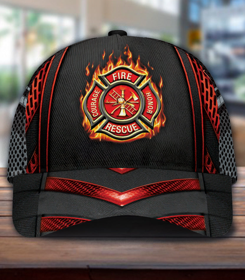 Personalized Firefighter Classic Cap, Personalized Gift for Firefighters - CP2446PS - BMGifts