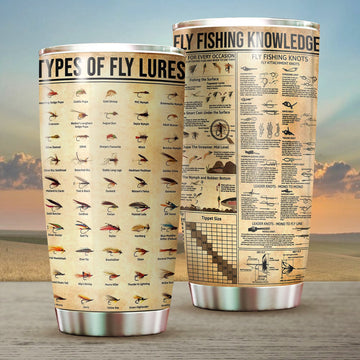 Fishing Tumbler, Gift for Fishing Lovers 20 OZ Car Cup Cap