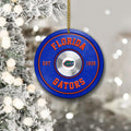 Florida Gators Fitness Circle Aluminium Ornament 2 Side Trending New Arrivals H52883 ETUG311023