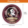 Florida State Seminoles Circle Aluminium Custom Ornament 2 Side Trending New Arrivals H52912 ETUG311023