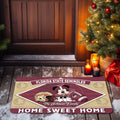 Florida State Seminoles Doormat Custom Your Family Name, Sport Team And MK Doormat, FootBall Fan Gifts EHIVM-52722