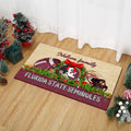 Florida State Seminoles Doormat Personalized Your Name, Sport Team Doormat, Christmas Gifts For Football Fan, Home Decor ETHY-52726