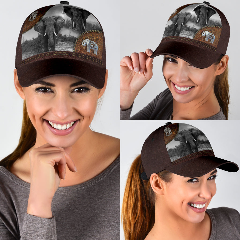 Elephant Classic Cap, Gift for Elephant Lovers - CP134PA - BMGifts