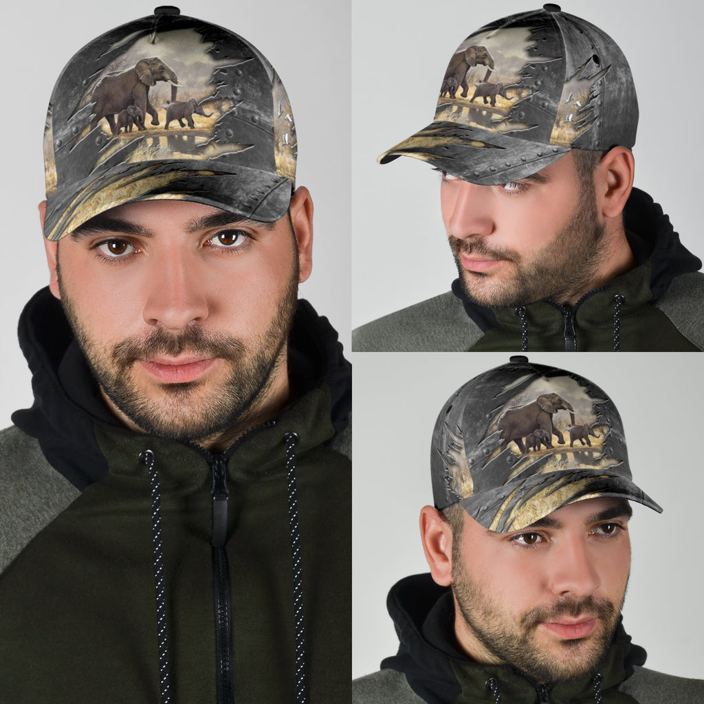 Elephant Classic Cap, Gift for Elephant Lovers - CP246PA - BMGifts