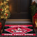 Georgia Bulldogs Doormat Custom Your Family Name, Sport Team And MK Doormat, FootBall Fan Gifts EHIVM-52722
