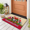 Georgia Bulldogs Doormat Personalized Your Name, Sport Team Doormat, Christmas Gifts For Football Fan, Home Decor ETHY-52726