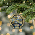 Georgia Tech Yellow Jackets Circle Aluminium Custom Ornament 2 Side Trending New Arrivals H52912 ETUG311023