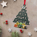Green Bay Packers 2 Layered Piece Wooden Ornament Custom Your Name And Choose Your Number Of Names, Sport Home Decor, Ornament For Sport Lovers ETRG-52190