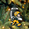 Green Bay Packers 3 Layered Piece Wooden Ornament, Sport Team And MK Ornament,Sport Ornament, Fan Gifts, Hanging Decoration EHIVM-52346
