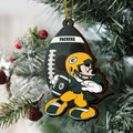 Green Bay Packers 3 Layered Piece Wooden Ornament, Sport Team And MK Ornament,Sport Ornament, Fan Gifts, Hanging Decoration EHIVM-52346