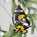 Green Bay Packers 3 Layered Piece Wooden Ornament, Sport Team And MK Ornament,Sport Ornament, Fan Gifts, Hanging Decoration EHIVM-52346
