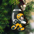 Green Bay Packers 3 Layered Piece Wooden Ornament, Sport Team And MK Ornament,Sport Ornament, Fan Gifts, Hanging Decoration EHIVM-52346