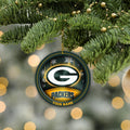 Green Bay Packers Circle Aluminium Custom Ornament 2 Side Trending New Arrivals H52912 ETUG311023