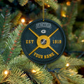 Green Bay Packers Fitness Circle Aluminium Custom Ornament 2 Side Trending New Arrivals H52884 ETUG311023
