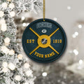 Green Bay Packers Fitness Circle Aluminium Custom Ornament 2 Side Trending New Arrivals H52884 ETUG311023