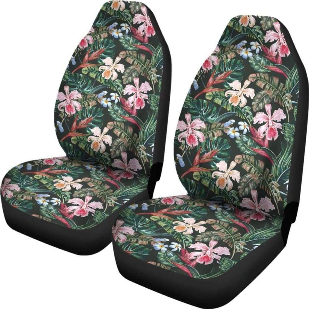 Hawaii Tropical Hibiscus Car Seat Covers Car Decoration