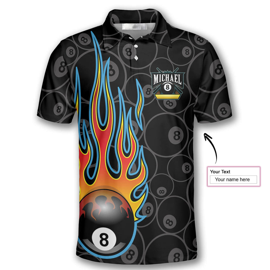 Billiards Rub My Balls For Good Luck Custom Billiard Shirts for Men, Custom Billiard Shirts for Team, Billiard Polo Shirts