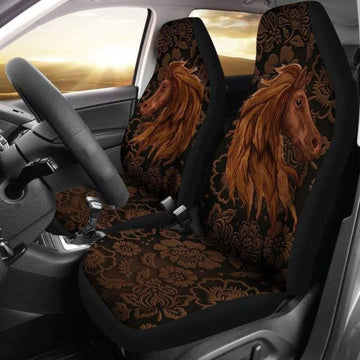 Horse Car Seat Covers  Car Decoration Universal Fit