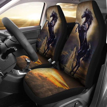 Horse Car Seat Covers  Car Decoration Universal Fit