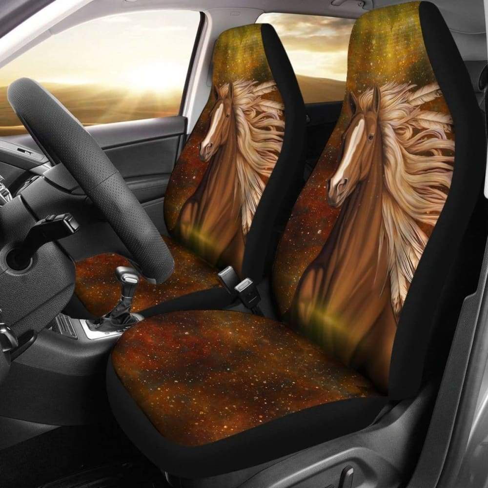 Horse Car Seat Covers Car Decoration Universal Fit