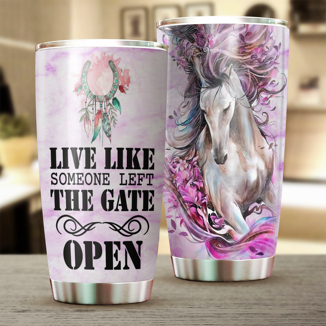 Horse Tumbler, Gift for Horse Lovers - TB354PA 