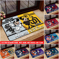 House Divided Doormat Custom Husband Name, Wife Name And Choose Any Team, Sport Team Doormat, Home Decorations