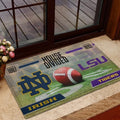 House Divided Sport Team Doormat Personalized Your Team, Sport Gifts For Fan, Home Decorations ETHY-50030003 ETHY Doormat