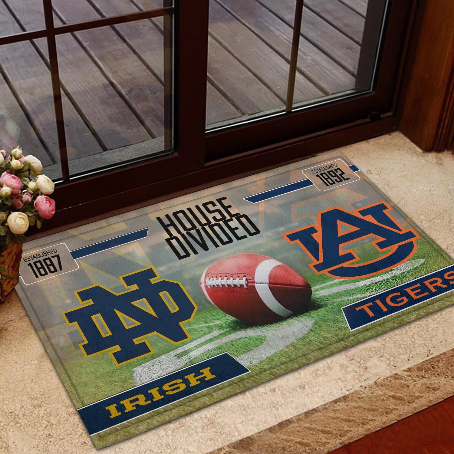 House Divided Sport Team Doormat Personalized Your Team, Sport Gifts For Fan, Home Decorations ETHY-50030003 ETHY Doormat