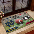 House Divided Sport Team Doormat Personalized Your Team, Sport Gifts For Fan, Home Decorations ETHY-50030003 ETHY Doormat