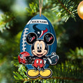 Houston Texans 2 Layered Wooden Ornament Personalized Your Name, MK Mouse And Sport Team Ornament, Sport Gifts, Sport Decorations ETHY-52118