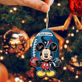 Houston Texans 2 Layered Wooden Ornament Personalized Your Name, MK Mouse And Sport Team Ornament, Sport Gifts, Sport Decorations ETHY-52118