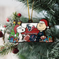 Houston Texans 3 Layered Piece Wooden Ornament Custom Your Family Name, SN And Charlie Brown Ornament, Gift For Sport Lovers, Sport Hanging Decorations EHIVM-52349
